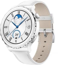 Huawei Watch GT 3 Pro 43mm White Leather Strap White