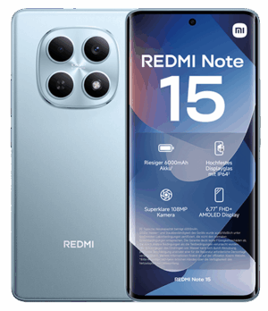 Xiaomi Redmi Note 15 4G Dual Sim 6GB RAM 128GB Blue