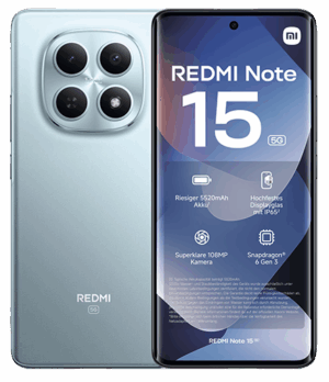 Xiaomi Redmi Note 15 5G 256GB 8GB RAM Dual sim Black