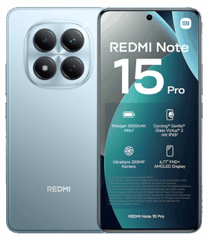 Xiaomi Redmi Note 15 Pro 4G 8GB RAM 256GB Black