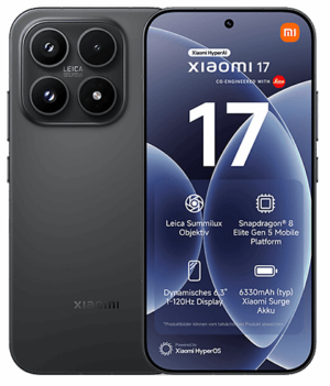 Xiaomi 17 5G Dual Sim 12GB RAM 512GB Black